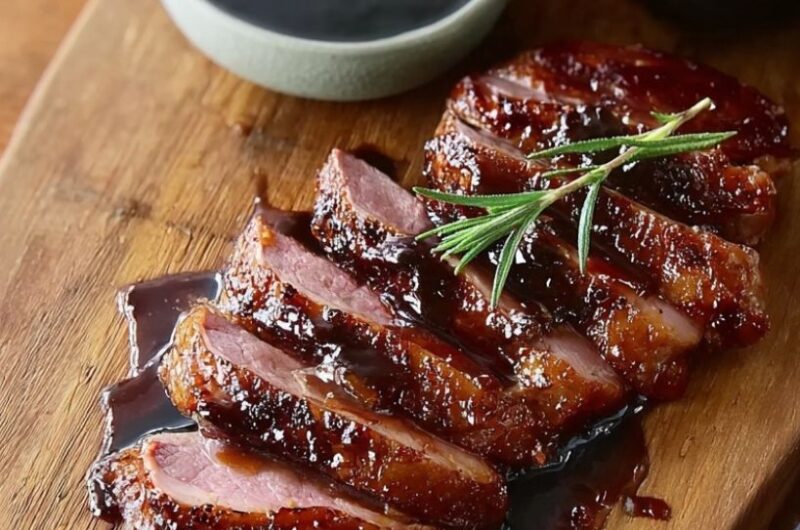 Magret de Canard au Miel et Vinaigre Balsamique